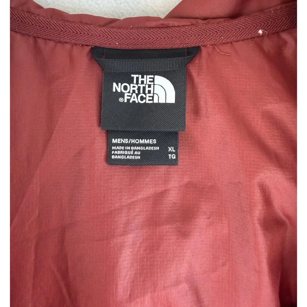 The North Face Fanorak 2.0 Jacket Mens XL Orange Burgundy Windbreaker NF0A3FZL